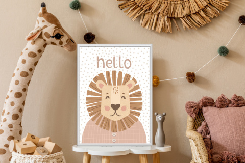 Plakat Hello Lew Plakat Hello Lew