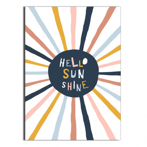 Plakat Hello Sunshine Plakat Hello Sunshine