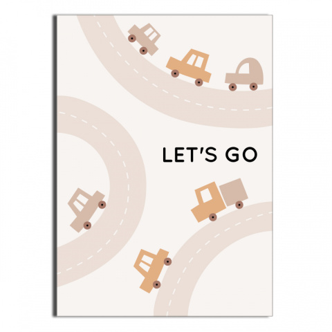 Plakat Plakat Let`s go Plakat Plakat Let`s go